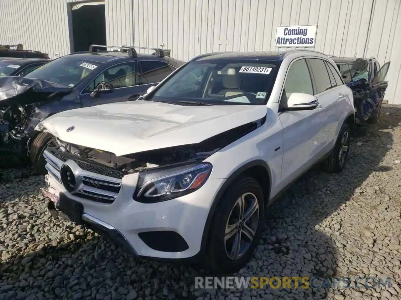 2 Photograph of a damaged car WDC0G5EB5KF548931 MERCEDES-BENZ GLC-CLASS 2019