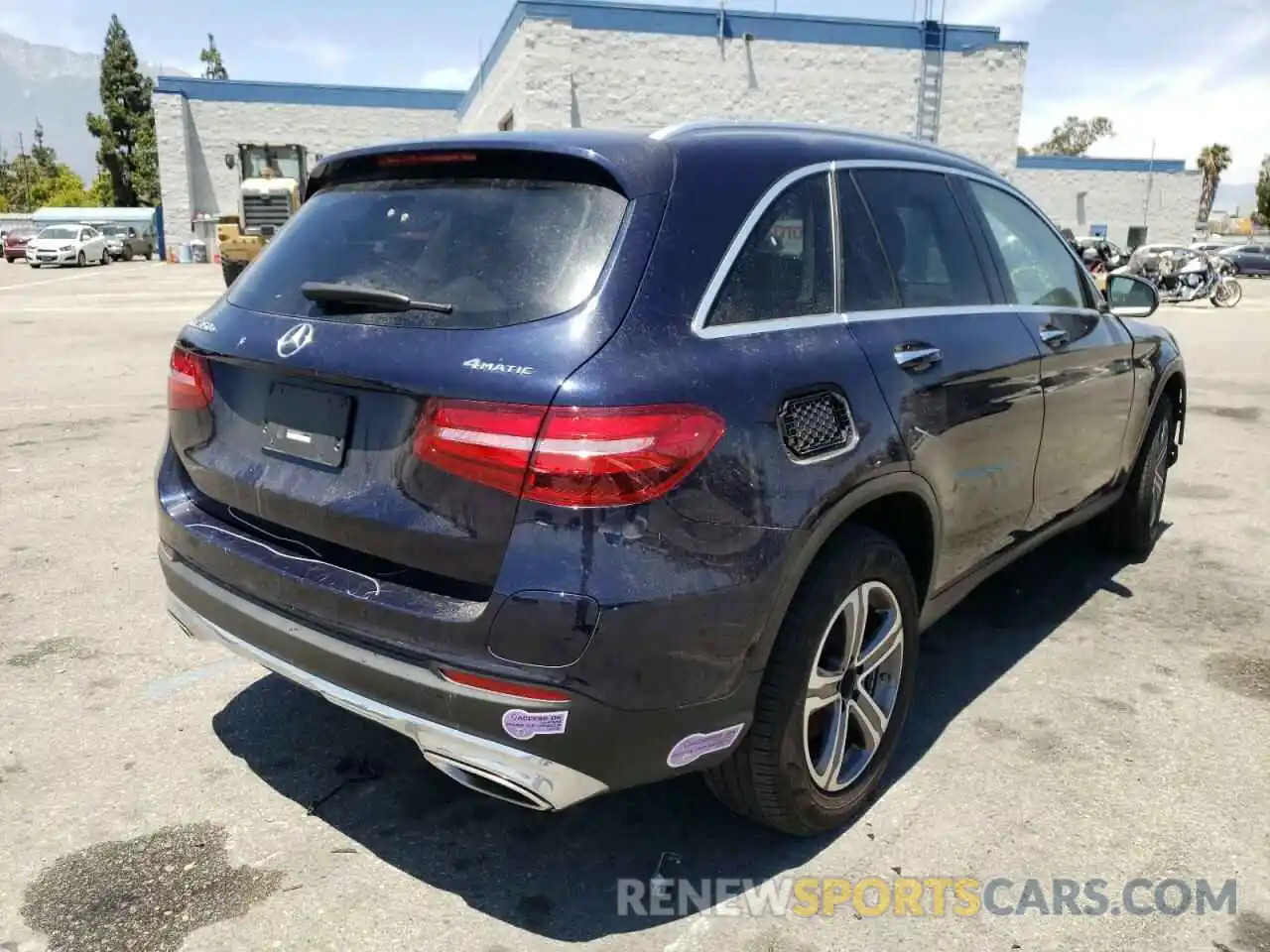 4 Photograph of a damaged car WDC0G5EB5KF602518 MERCEDES-BENZ GLC-CLASS 2019