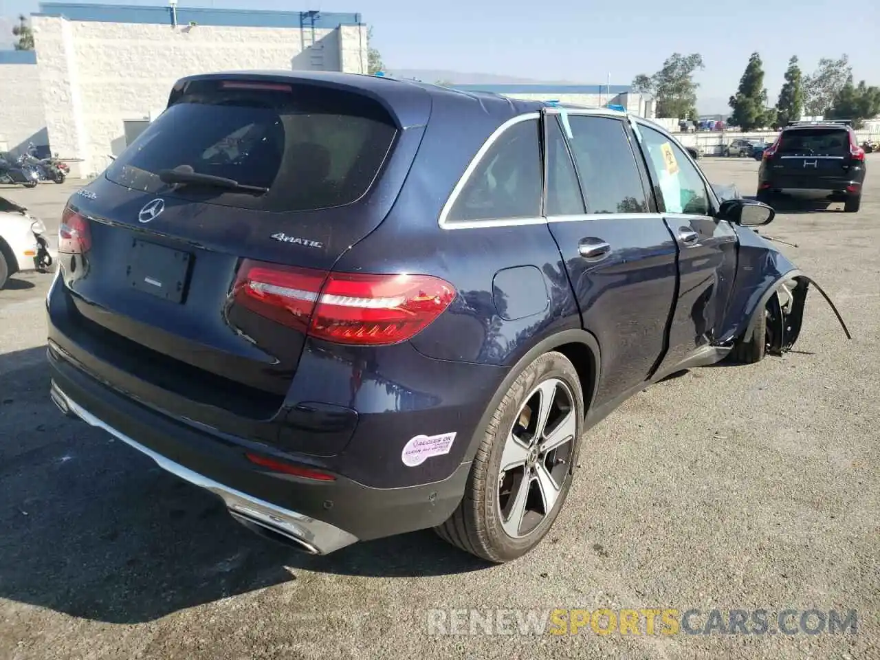 4 Photograph of a damaged car WDC0G5EB6KF632935 MERCEDES-BENZ GLC-CLASS 2019