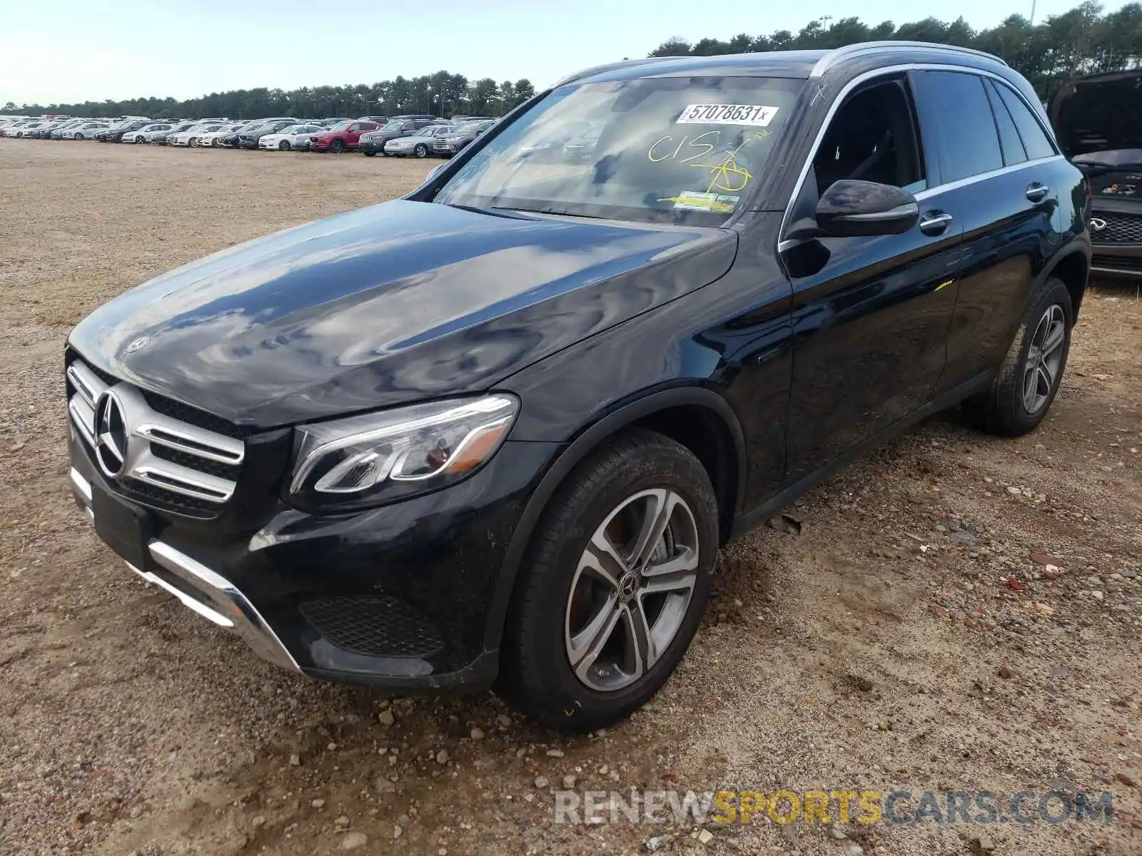 2 Photograph of a damaged car WDC0G5EB7KF591327 MERCEDES-BENZ GLC-CLASS 2019