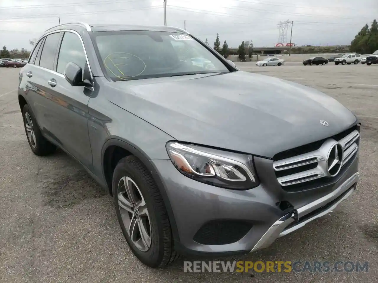 1 Photograph of a damaged car WDC0G5EB8KF499515 MERCEDES-BENZ GLC-CLASS 2019