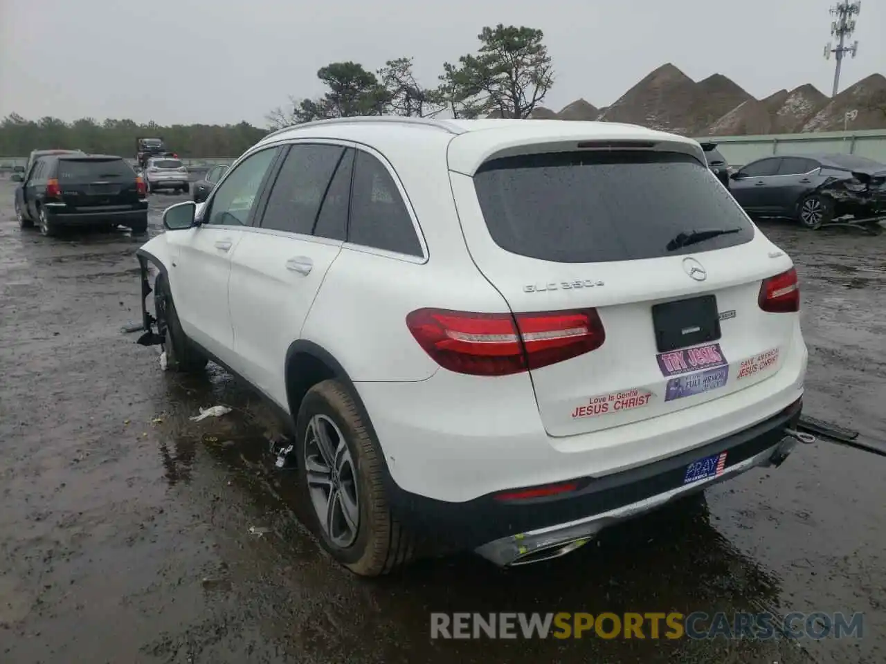 3 Photograph of a damaged car WDC0G5EB9KF539438 MERCEDES-BENZ GLC-CLASS 2019