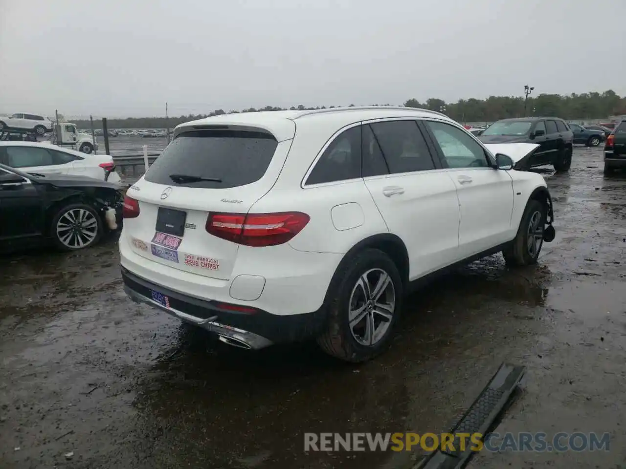 4 Фотография поврежденного автомобиля WDC0G5EB9KF539438 MERCEDES-BENZ GLC-CLASS 2019