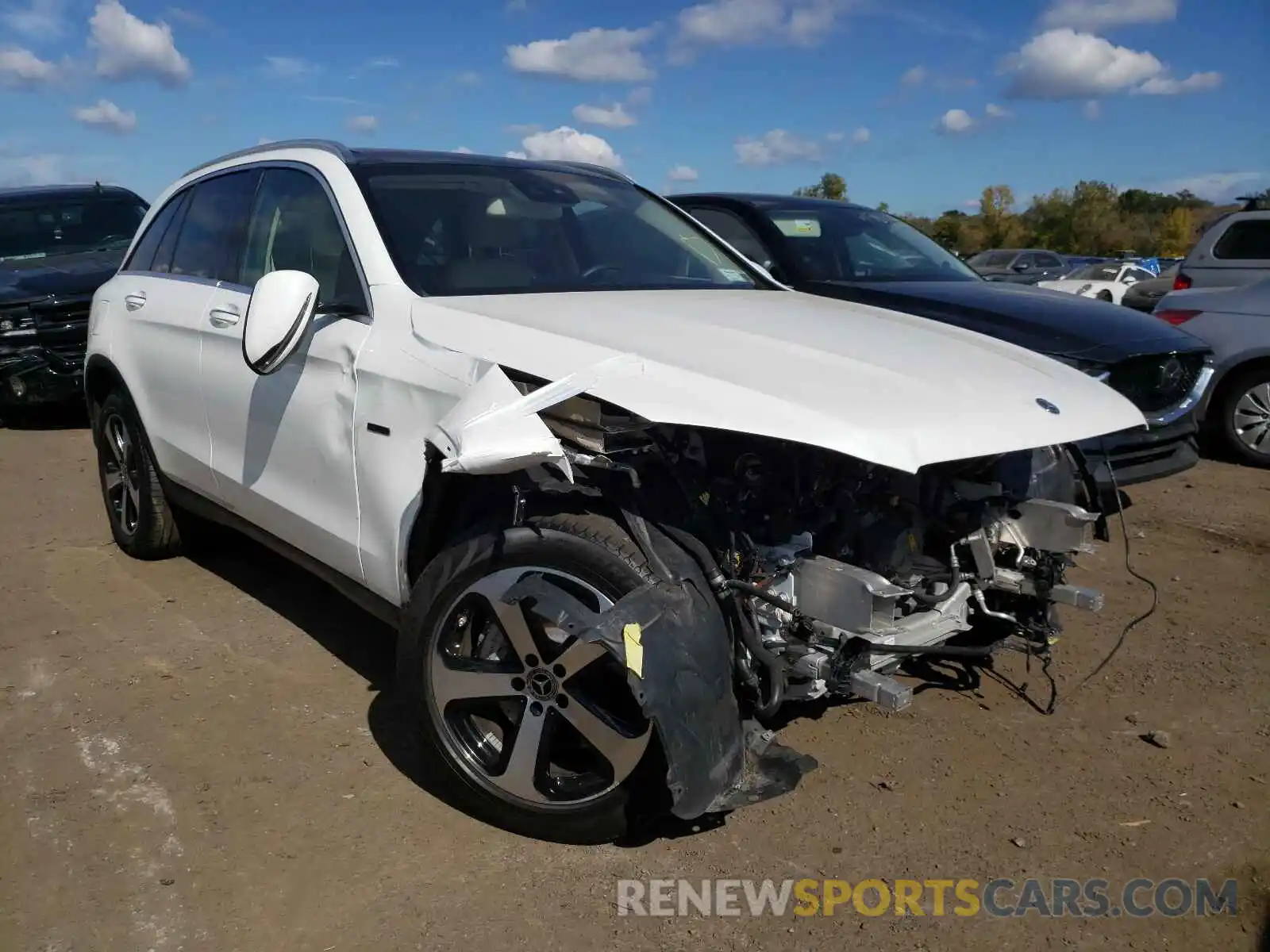 1 Photograph of a damaged car WDC0G5EB9KF622061 MERCEDES-BENZ GLC-CLASS 2019