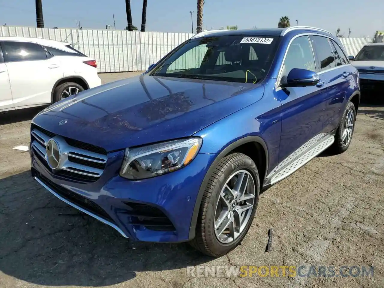 2 Photograph of a damaged car WDC0G5EBXKF540095 MERCEDES-BENZ GLC-CLASS 2019