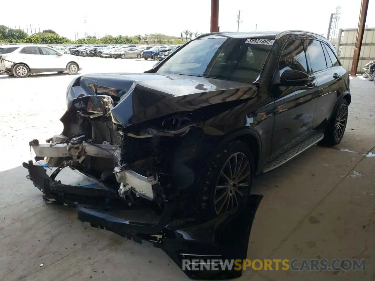 2 Photograph of a damaged car WDC0G6EB0KF498249 MERCEDES-BENZ GLC-CLASS 2019