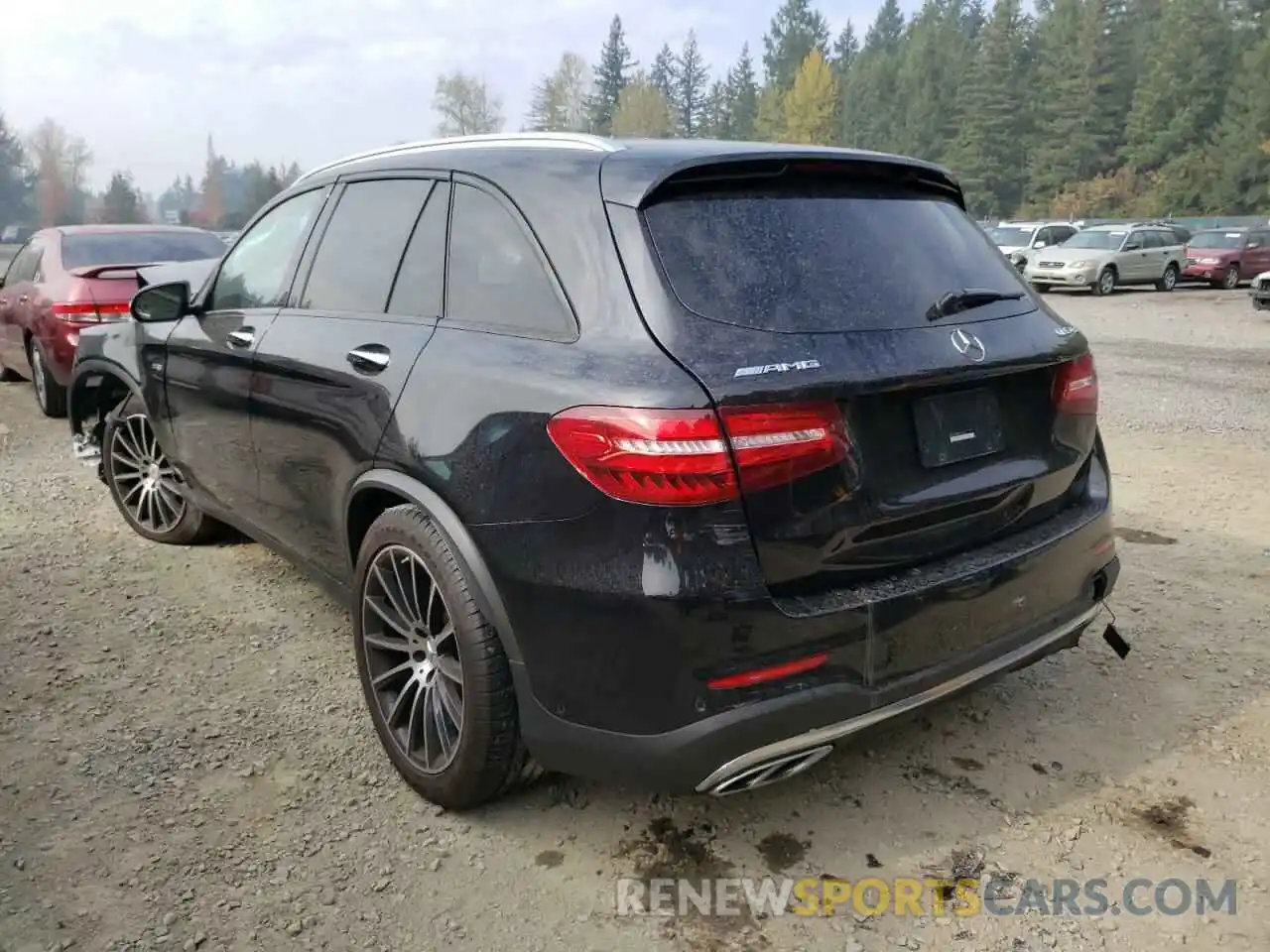 3 Photograph of a damaged car WDC0G6EB0KF519634 MERCEDES-BENZ GLC-CLASS 2019