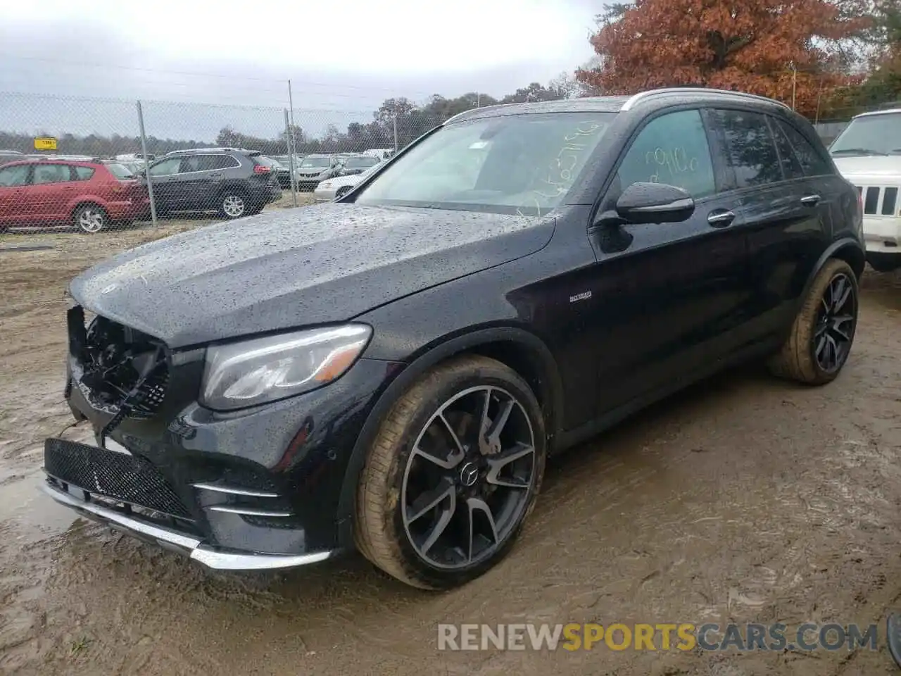 2 Photograph of a damaged car WDC0G6EB1KF518508 MERCEDES-BENZ GLC-CLASS 2019