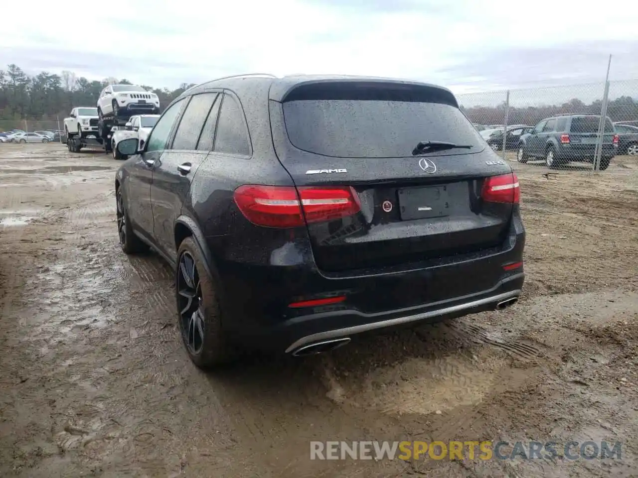 3 Photograph of a damaged car WDC0G6EB1KF518508 MERCEDES-BENZ GLC-CLASS 2019