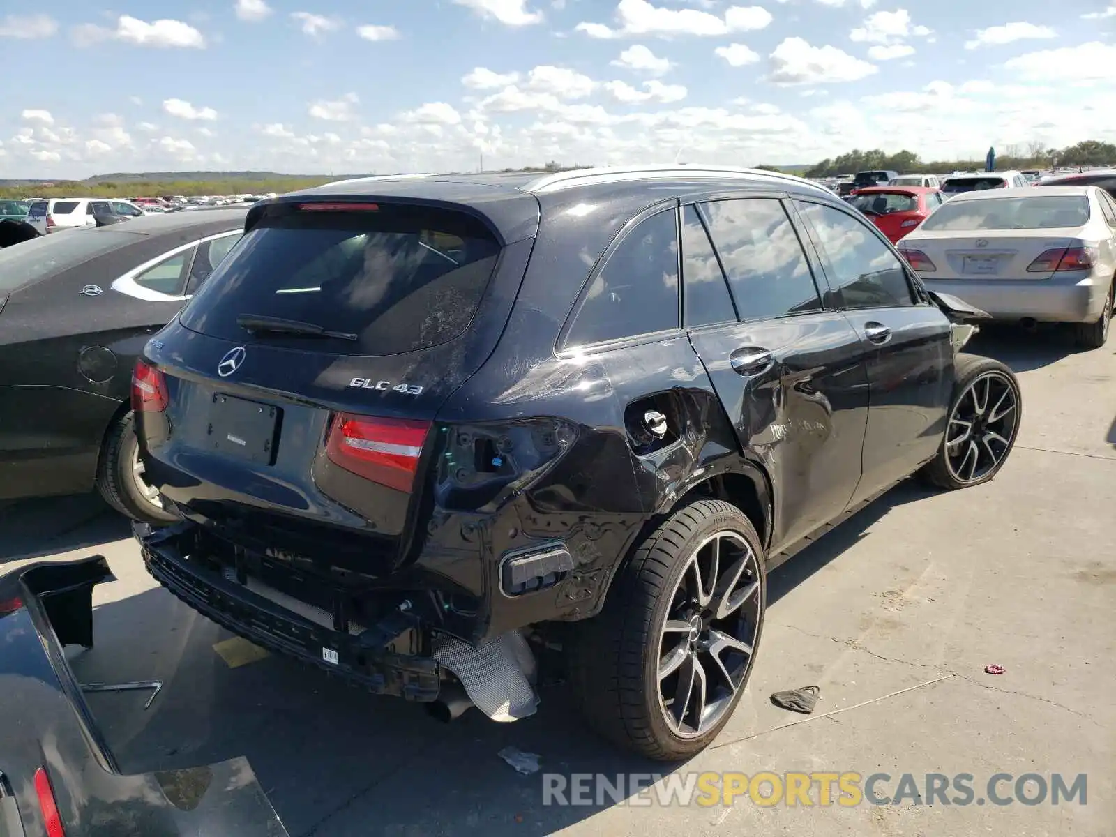 4 Photograph of a damaged car WDC0G6EB2KF656719 MERCEDES-BENZ GLC-CLASS 2019