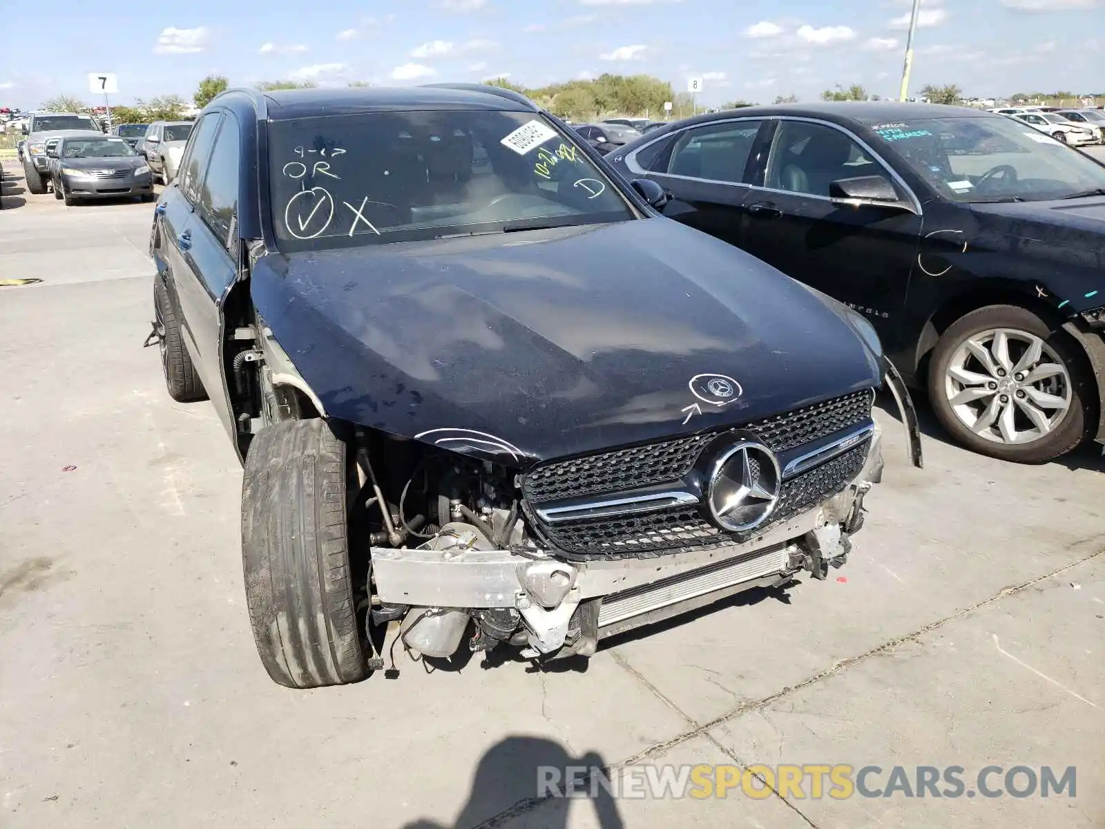 9 Photograph of a damaged car WDC0G6EB2KF656719 MERCEDES-BENZ GLC-CLASS 2019