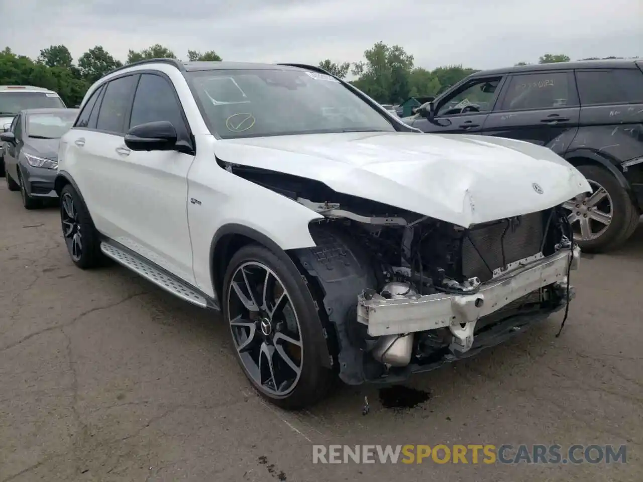 1 Photograph of a damaged car WDC0G6EB3KF571887 MERCEDES-BENZ GLC-CLASS 2019