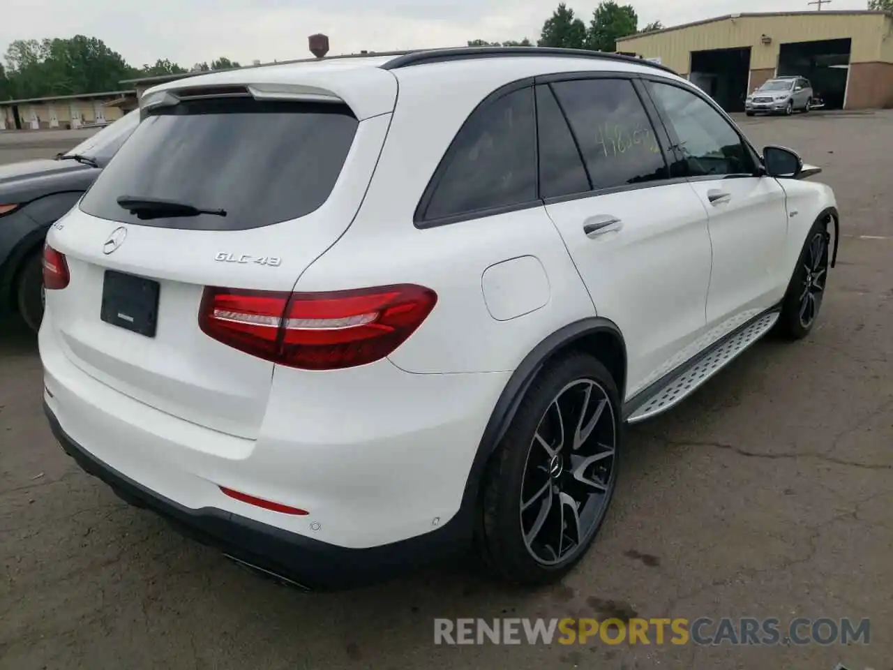 4 Фотография поврежденного автомобиля WDC0G6EB3KF571887 MERCEDES-BENZ GLC-CLASS 2019