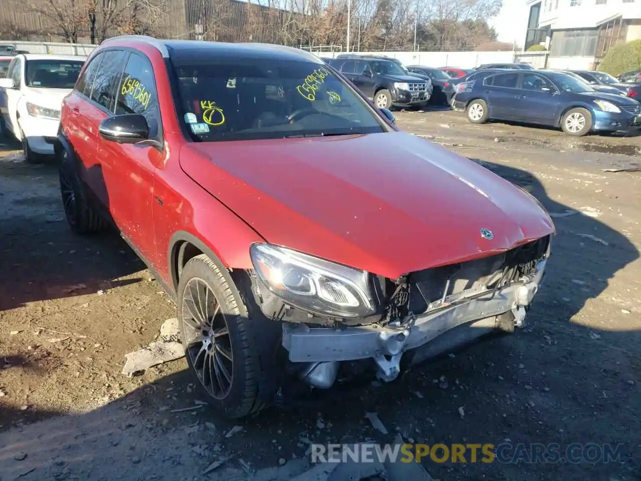 1 Photograph of a damaged car WDC0G6EB7KF533479 MERCEDES-BENZ GLC-CLASS 2019