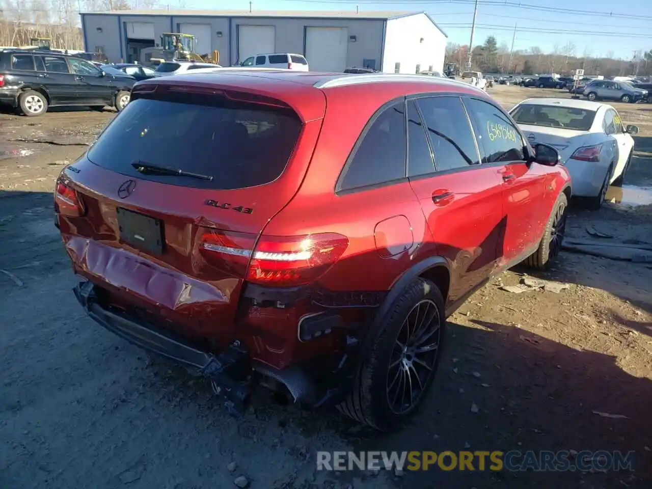 4 Photograph of a damaged car WDC0G6EB7KF533479 MERCEDES-BENZ GLC-CLASS 2019