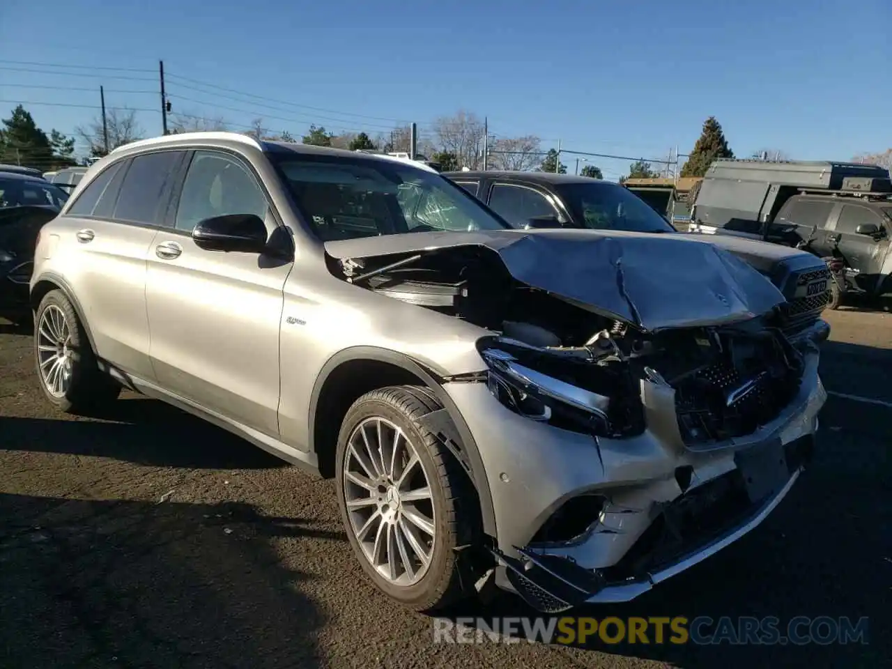 1 Photograph of a damaged car WDC0G6EB8KF513094 MERCEDES-BENZ GLC-CLASS 2019