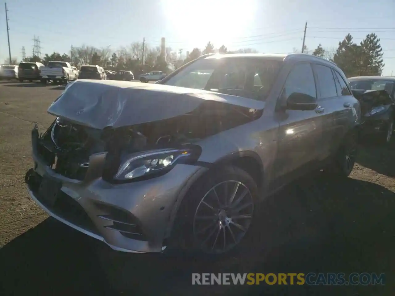 2 Photograph of a damaged car WDC0G6EB8KF513094 MERCEDES-BENZ GLC-CLASS 2019