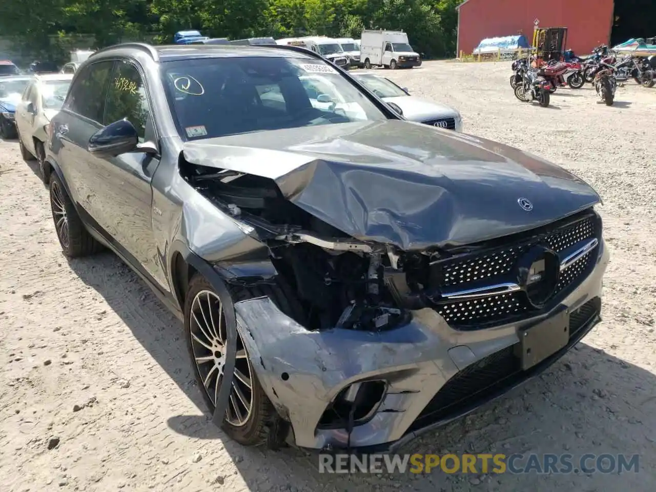 1 Photograph of a damaged car WDC0G6EB9KF639061 MERCEDES-BENZ GLC-CLASS 2019