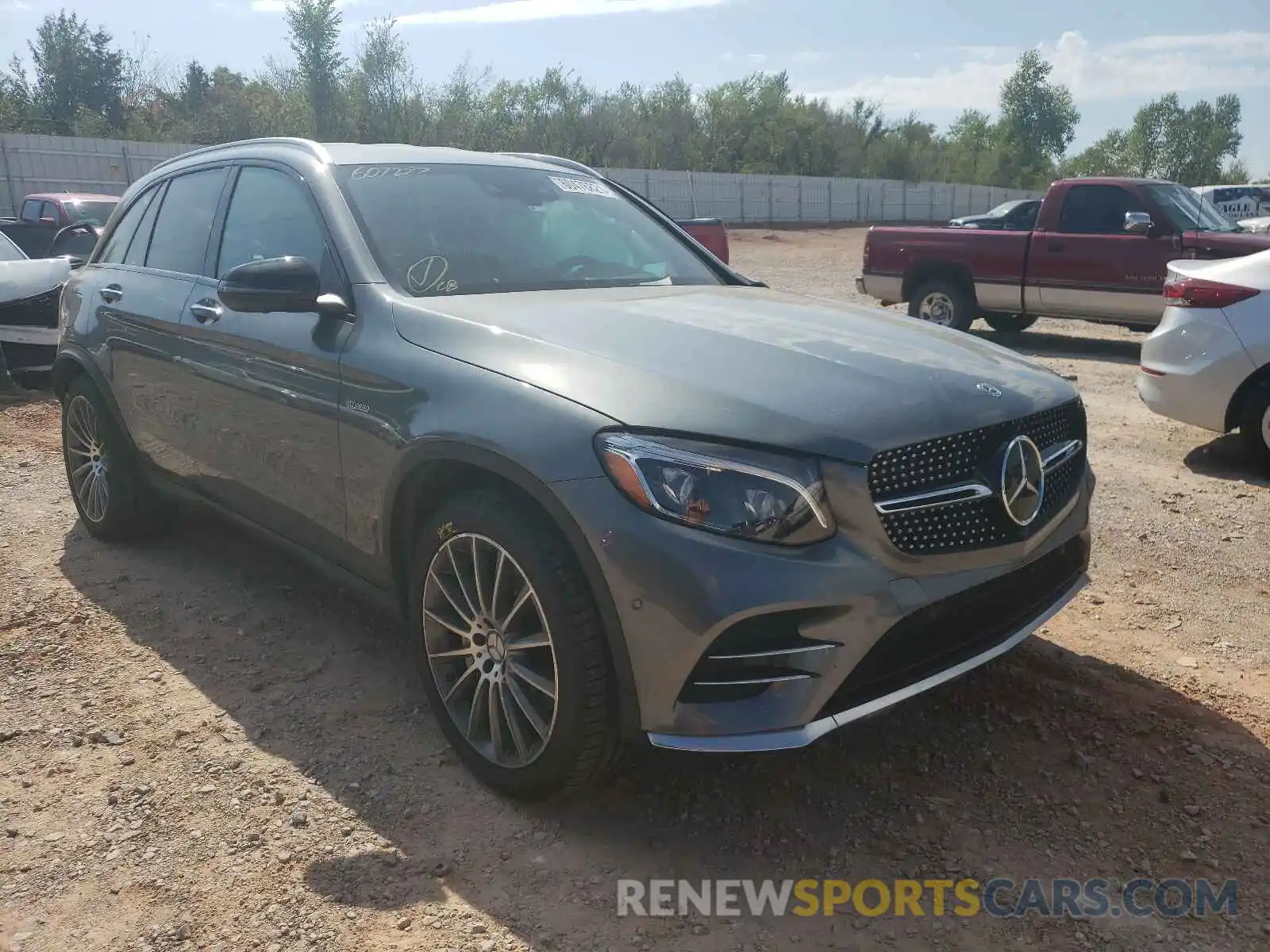 1 Photograph of a damaged car WDC0G6EBXKF607297 MERCEDES-BENZ GLC-CLASS 2019