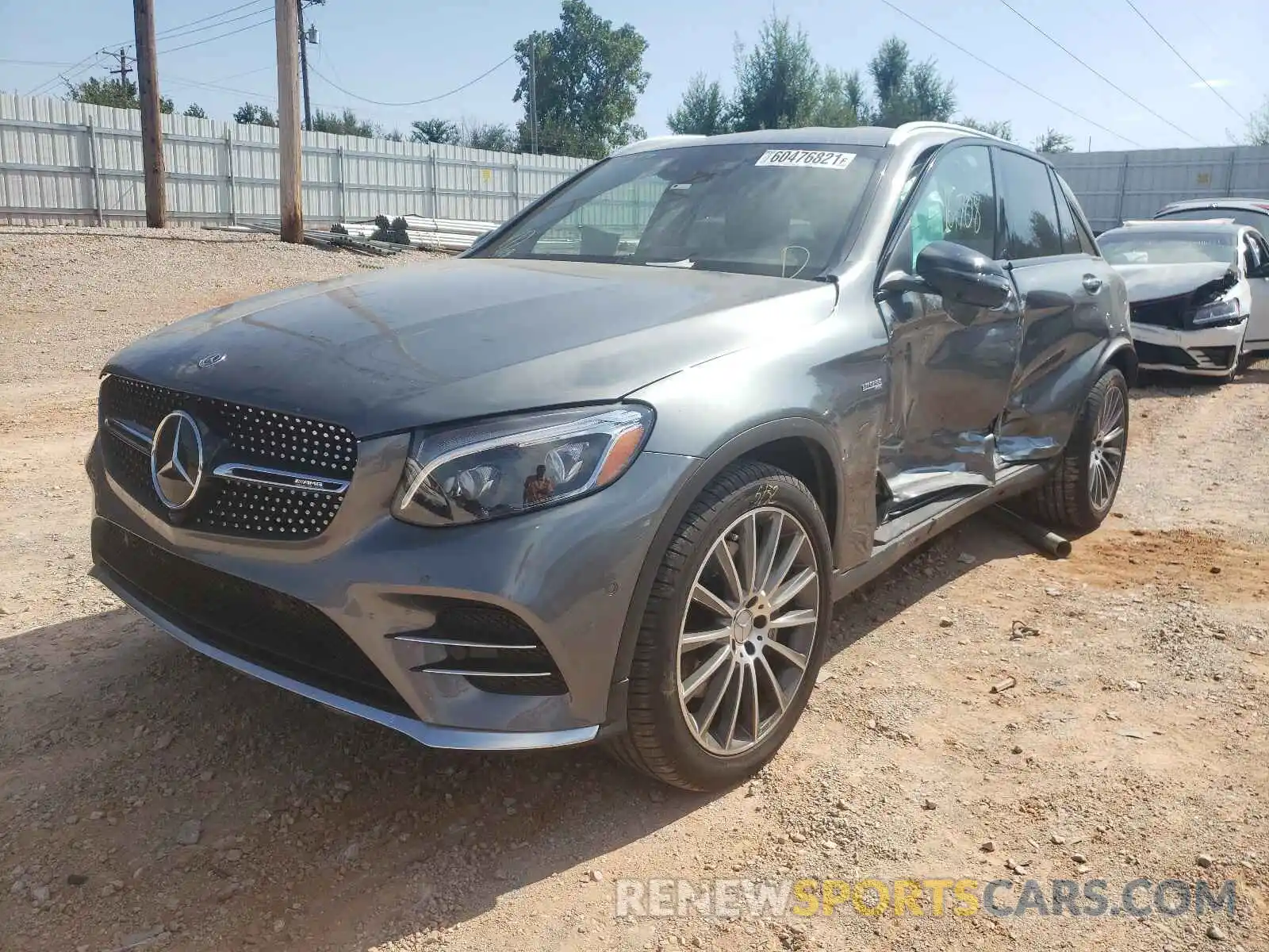 2 Фотография поврежденного автомобиля WDC0G6EBXKF607297 MERCEDES-BENZ GLC-CLASS 2019