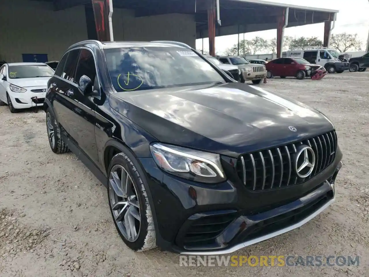 1 Photograph of a damaged car WDC0G8JB0KF526228 MERCEDES-BENZ GLC-CLASS 2019