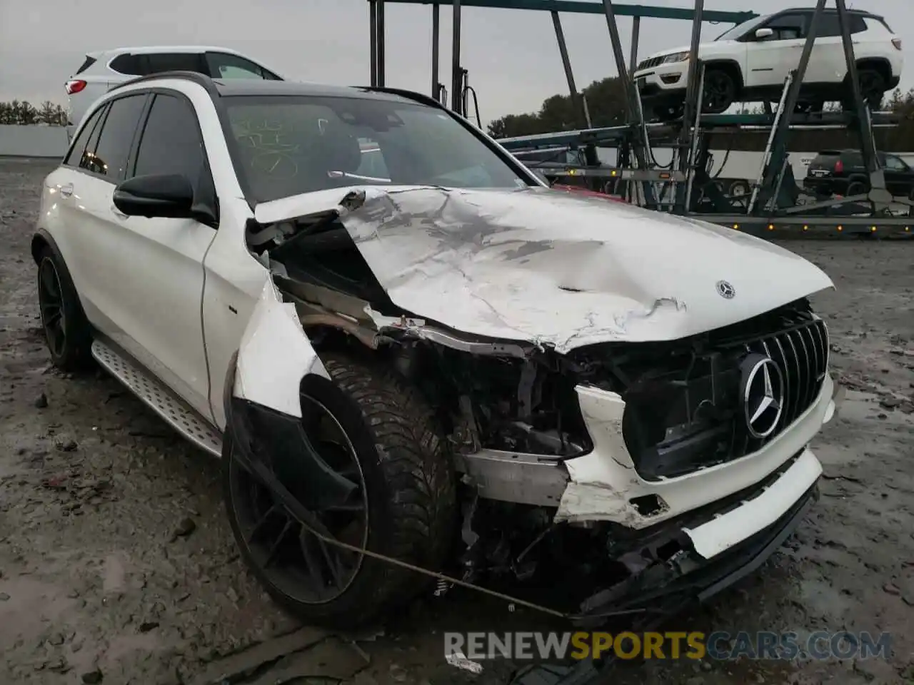 1 Photograph of a damaged car WDC0G8JB0KF559262 MERCEDES-BENZ GLC-CLASS 2019