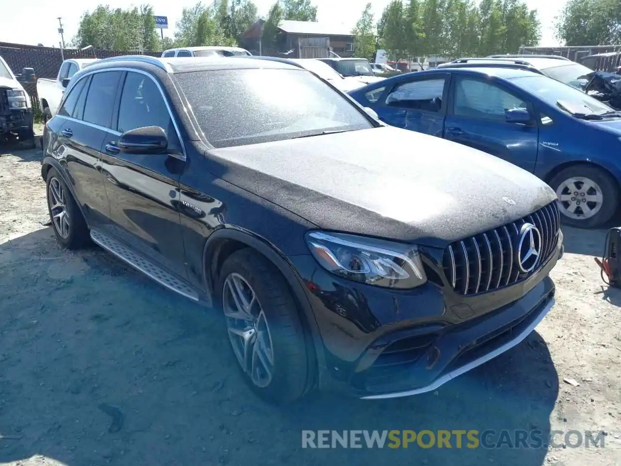 1 Photograph of a damaged car WDC0G8JB2KF595115 MERCEDES-BENZ GLC-CLASS 2019