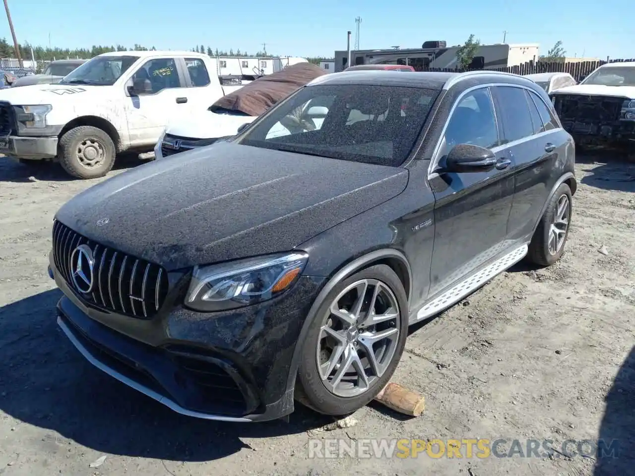 2 Photograph of a damaged car WDC0G8JB2KF595115 MERCEDES-BENZ GLC-CLASS 2019