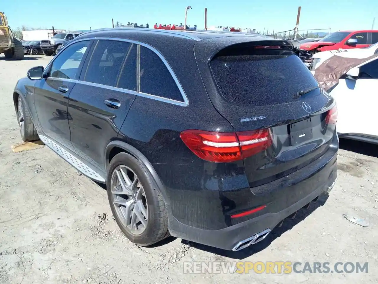 3 Photograph of a damaged car WDC0G8JB2KF595115 MERCEDES-BENZ GLC-CLASS 2019