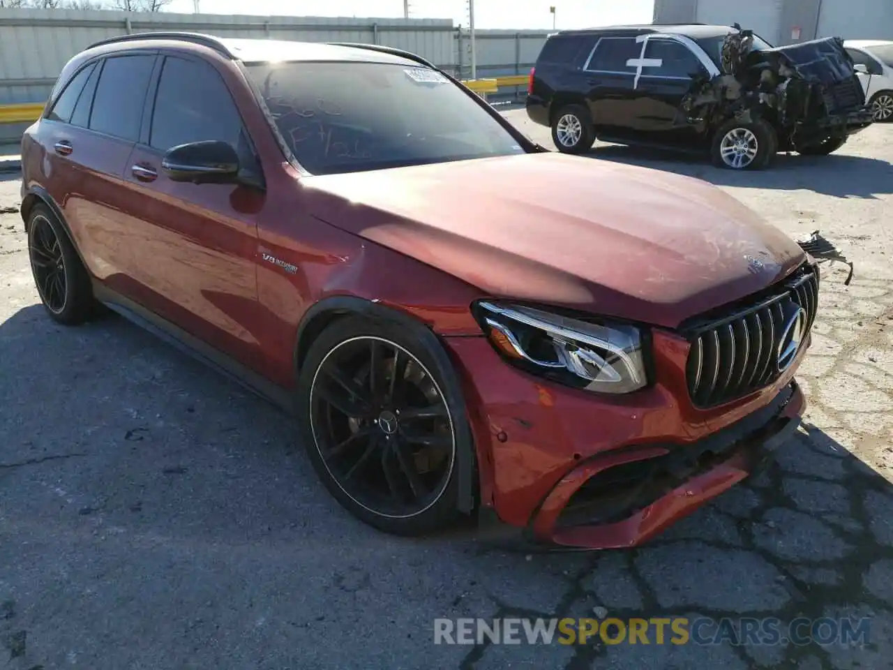 1 Photograph of a damaged car WDC0G8JB4KF499440 MERCEDES-BENZ GLC-CLASS 2019