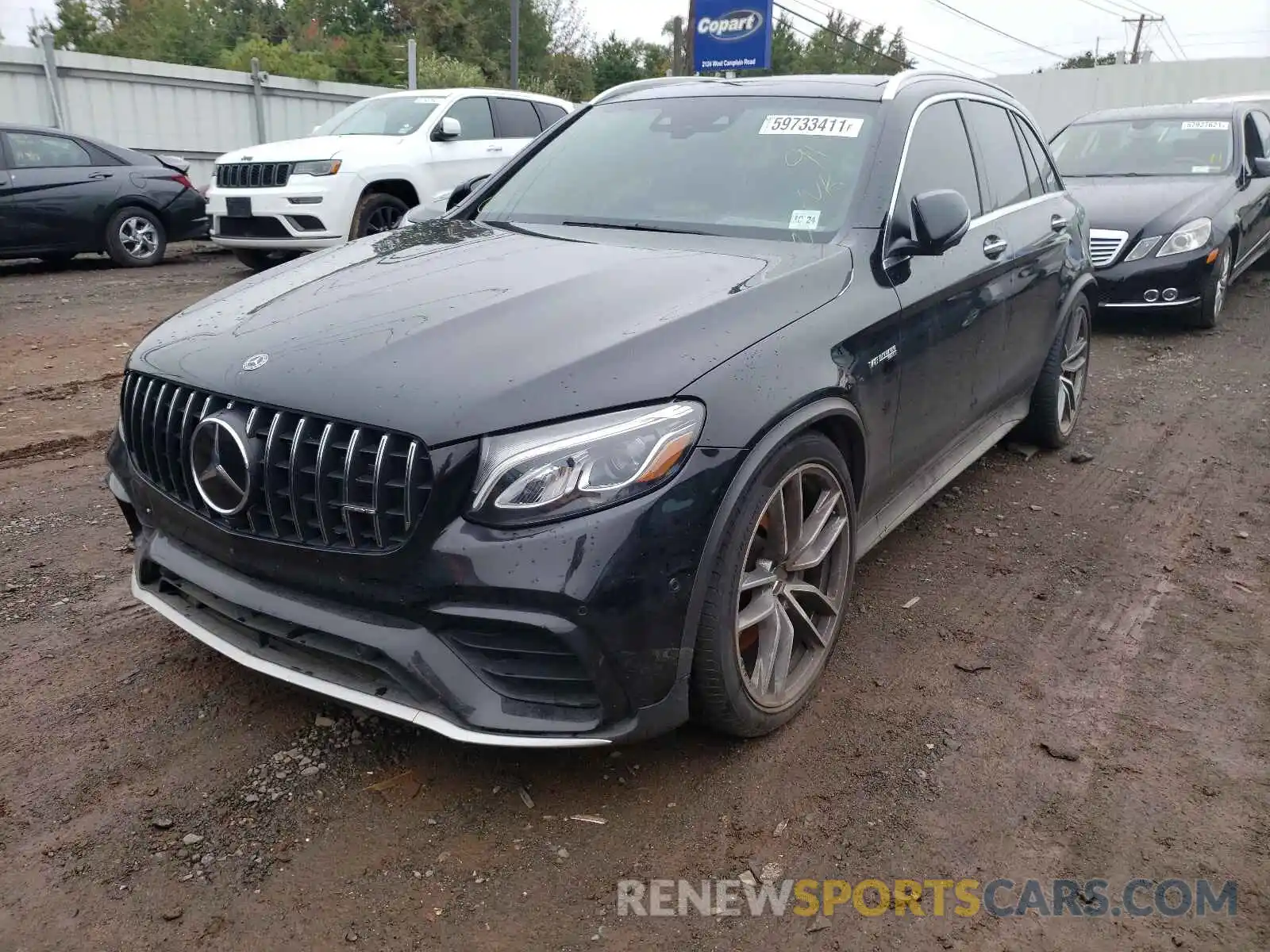 2 Photograph of a damaged car WDC0G8JB4KF526264 MERCEDES-BENZ GLC-CLASS 2019