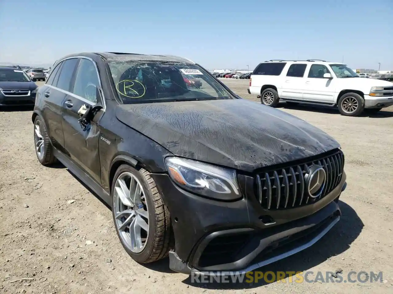 1 Photograph of a damaged car WDC0G8JB6KF486852 MERCEDES-BENZ GLC-CLASS 2019