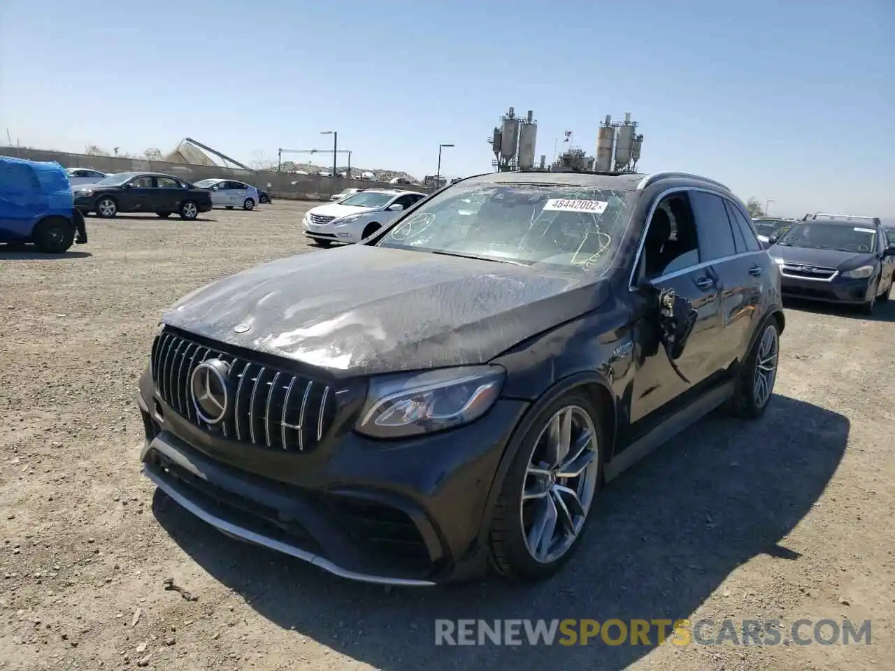 2 Photograph of a damaged car WDC0G8JB6KF486852 MERCEDES-BENZ GLC-CLASS 2019