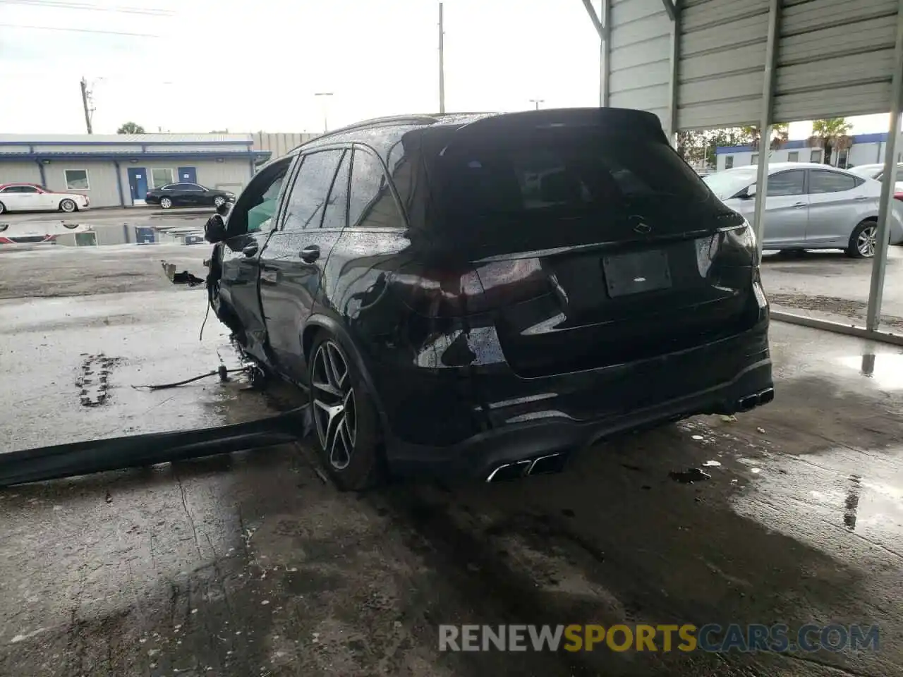 3 Photograph of a damaged car WDC0G8JB9KF488367 MERCEDES-BENZ GLC-CLASS 2019