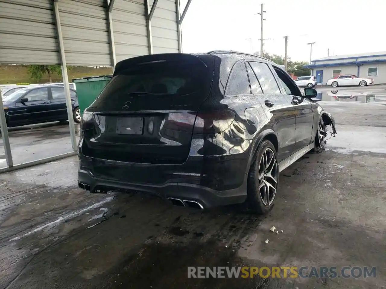 4 Photograph of a damaged car WDC0G8JB9KF488367 MERCEDES-BENZ GLC-CLASS 2019