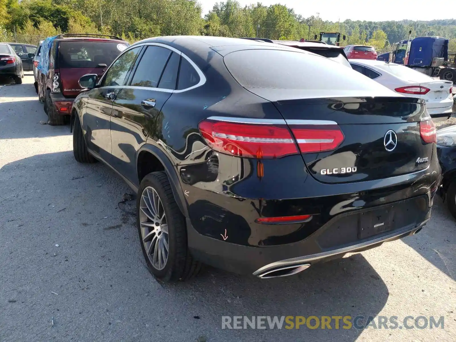 3 Photograph of a damaged car WDC0J4KB0KF660116 MERCEDES-BENZ GLC-CLASS 2019