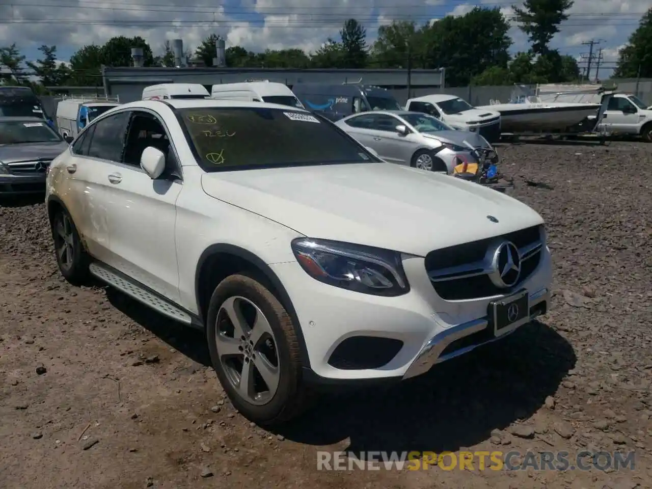 1 Photograph of a damaged car WDC0J4KB1KF558503 MERCEDES-BENZ GLC-CLASS 2019