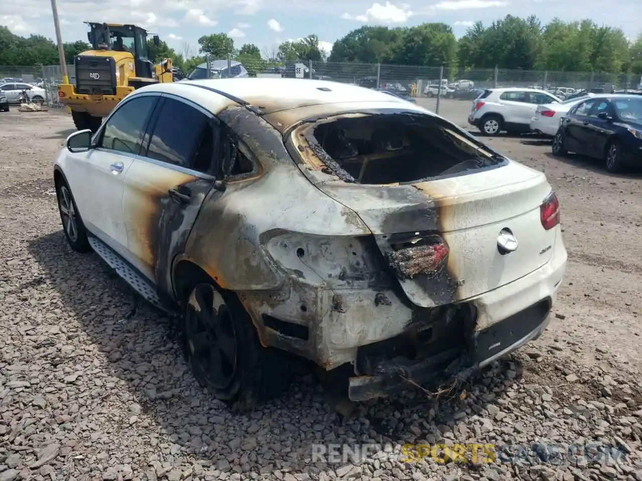 3 Photograph of a damaged car WDC0J4KB1KF558503 MERCEDES-BENZ GLC-CLASS 2019