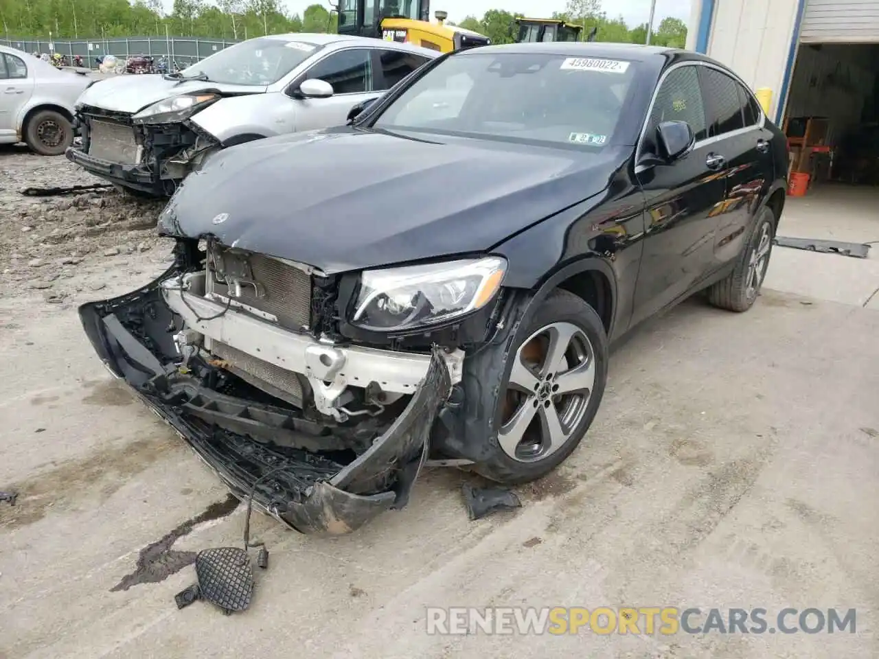 2 Photograph of a damaged car WDC0J4KB4KF562822 MERCEDES-BENZ GLC-CLASS 2019