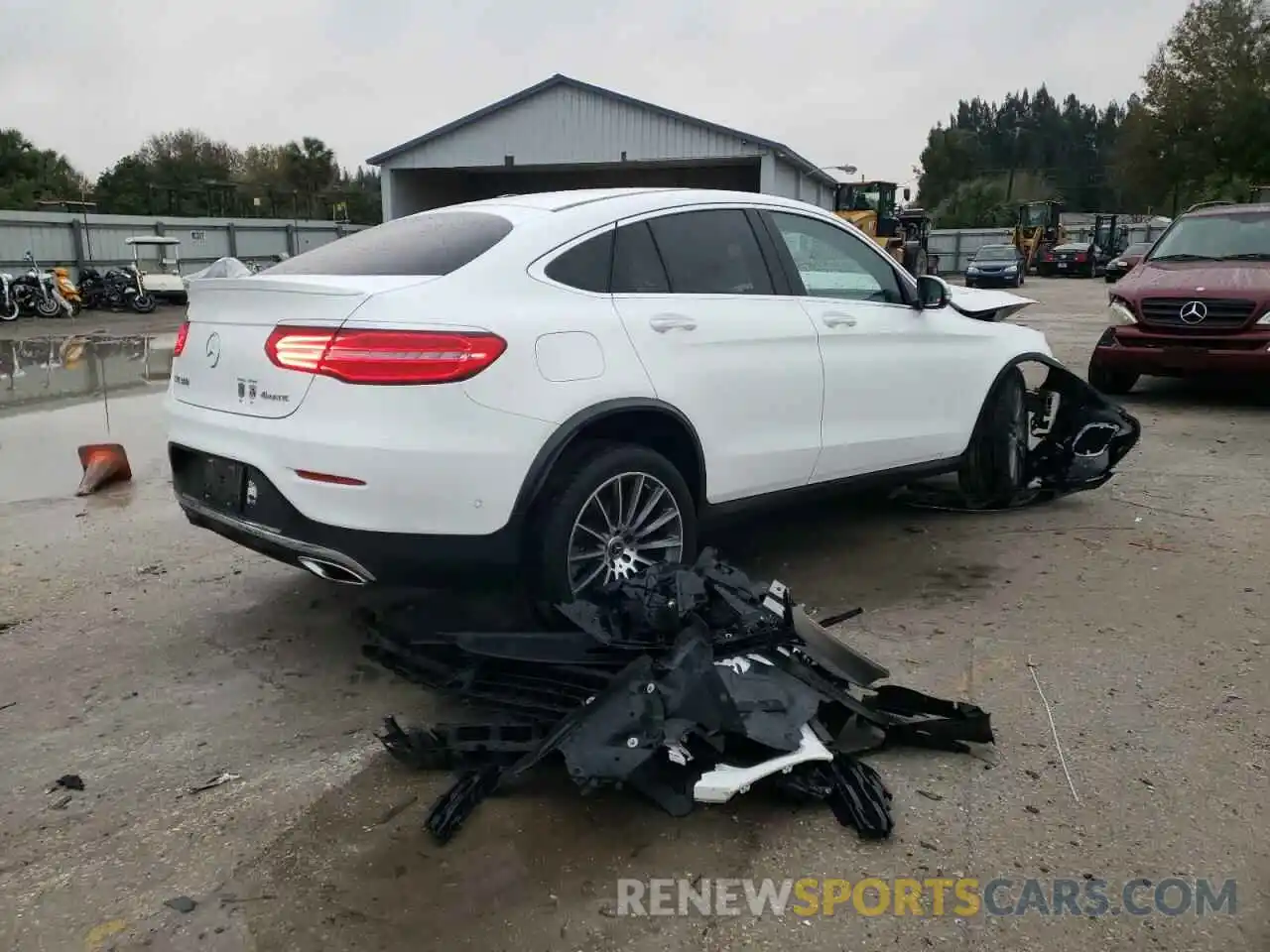 4 Photograph of a damaged car WDC0J4KB6KF519096 MERCEDES-BENZ GLC-CLASS 2019