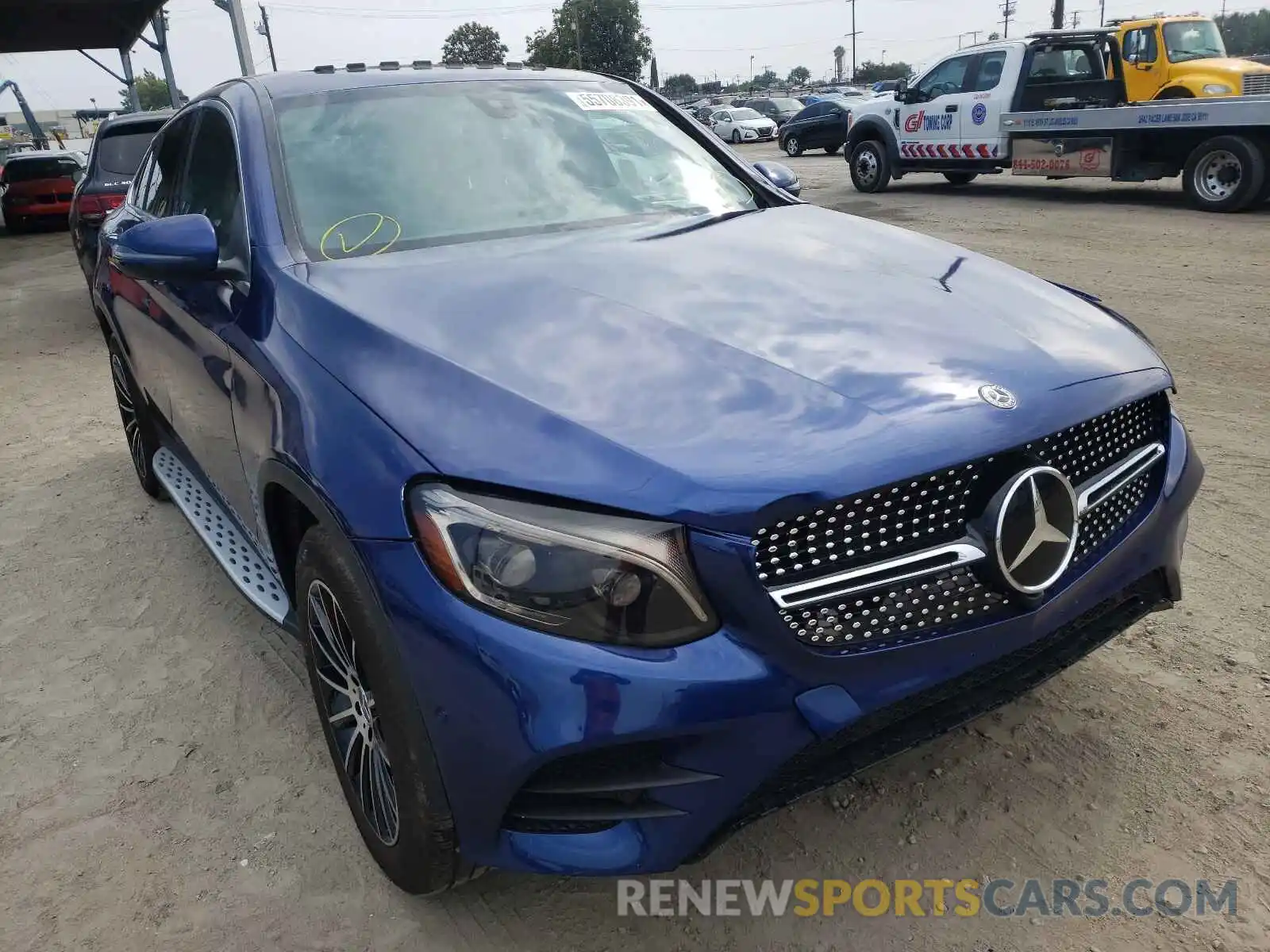 1 Photograph of a damaged car WDC0J4KB6KF608389 MERCEDES-BENZ GLC-CLASS 2019