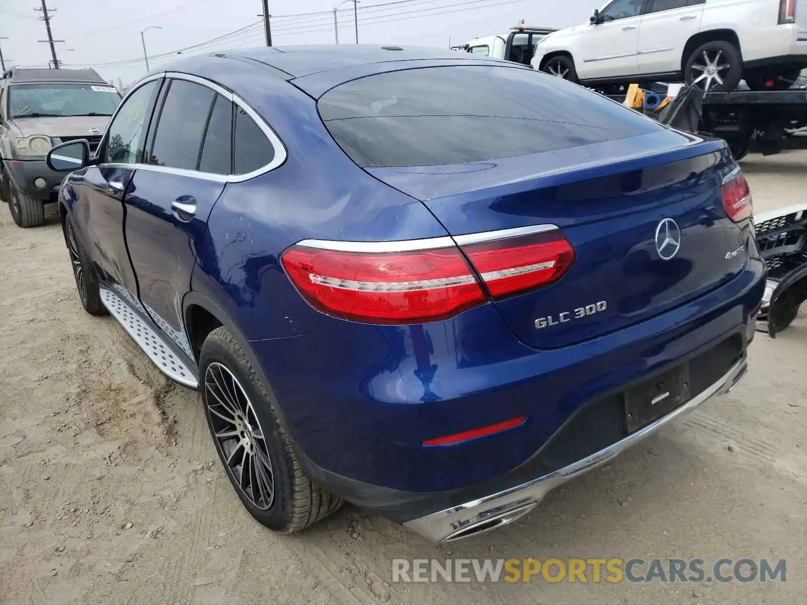 3 Photograph of a damaged car WDC0J4KB6KF608389 MERCEDES-BENZ GLC-CLASS 2019