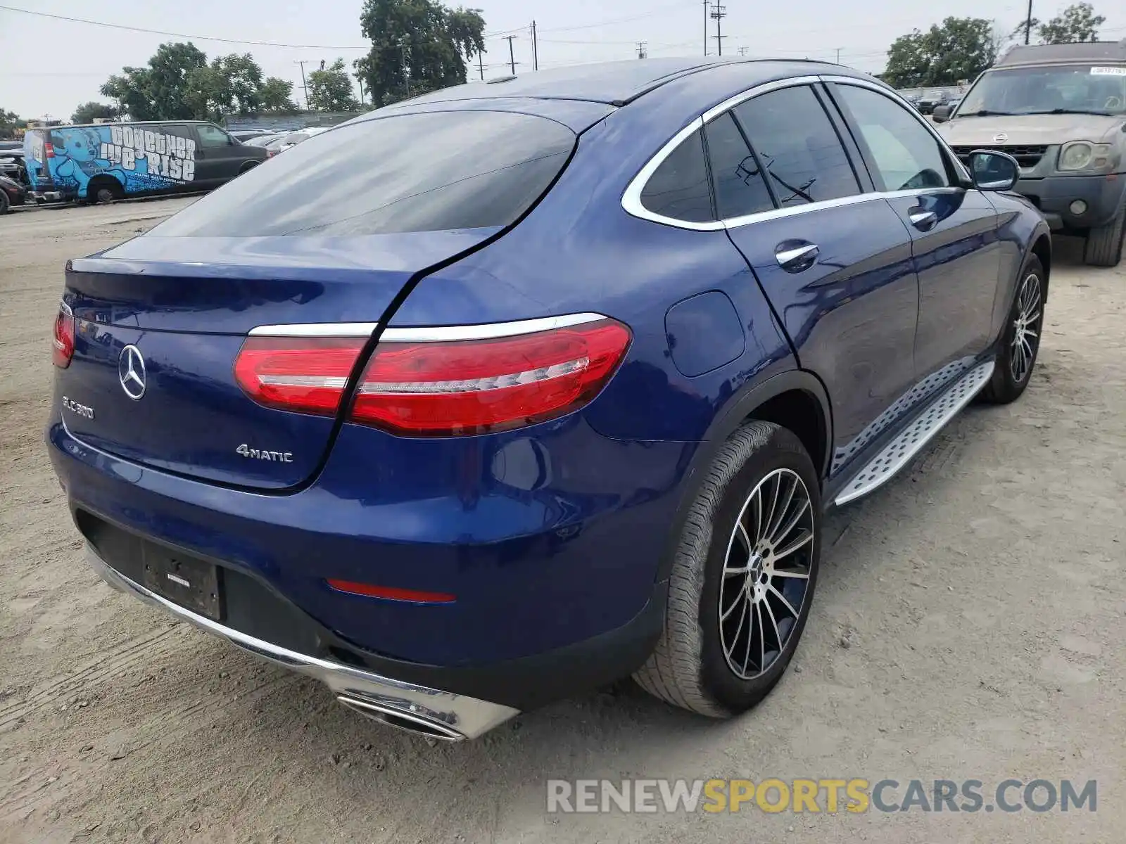 4 Photograph of a damaged car WDC0J4KB6KF608389 MERCEDES-BENZ GLC-CLASS 2019