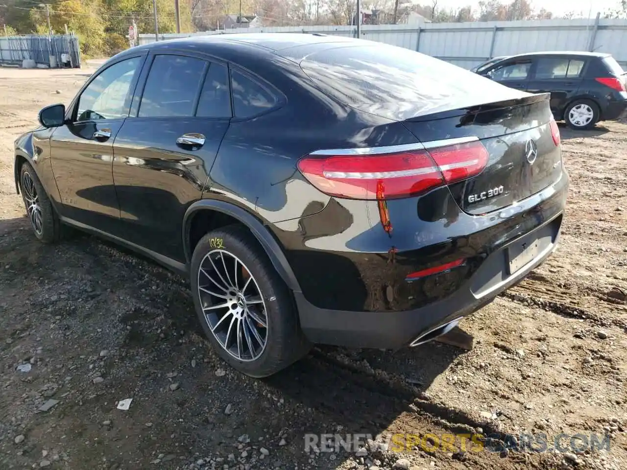 3 Photograph of a damaged car WDC0J4KB7KF561731 MERCEDES-BENZ GLC-CLASS 2019