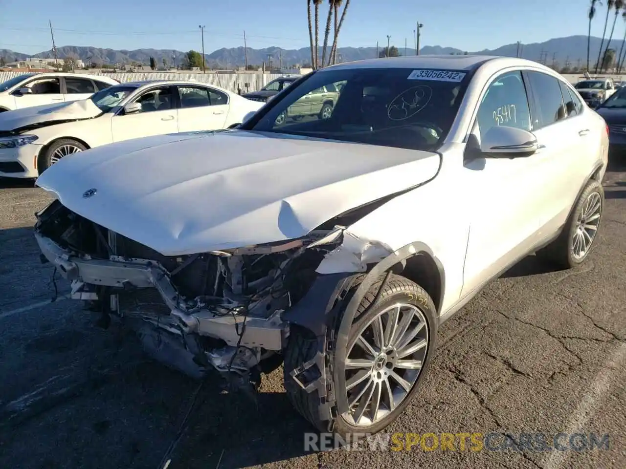 2 Photograph of a damaged car WDC0J4KB8KF512618 MERCEDES-BENZ GLC-CLASS 2019