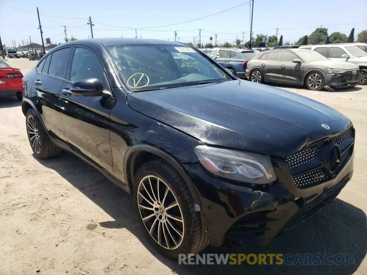 1 Photograph of a damaged car WDC0J4KB8KF543898 MERCEDES-BENZ GLC-CLASS 2019