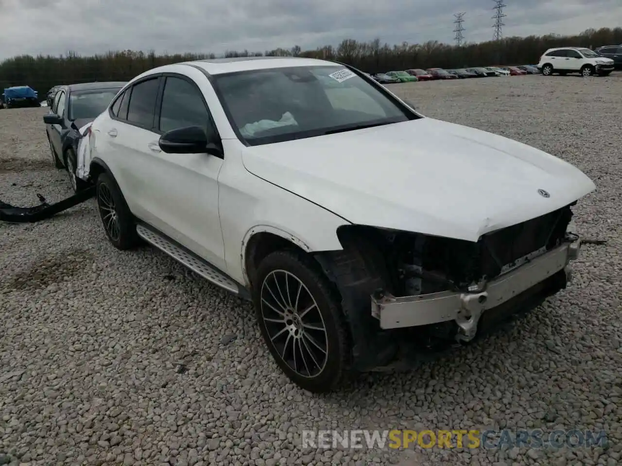 1 Photograph of a damaged car WDC0J4KB9KF615031 MERCEDES-BENZ GLC-CLASS 2019