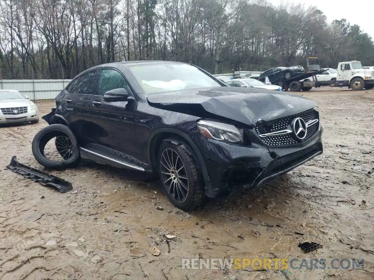 1 Photograph of a damaged car WDC0J4KB9KF624120 MERCEDES-BENZ GLC-CLASS 2019