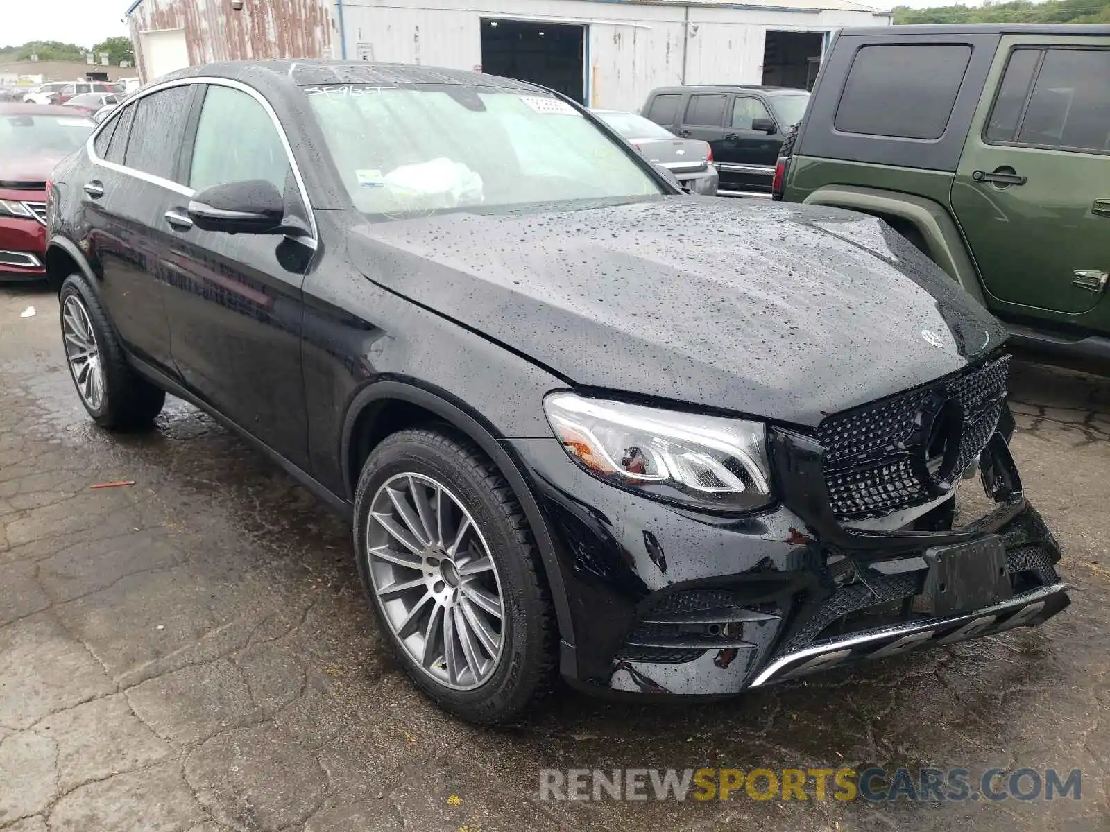 1 Photograph of a damaged car WDC0J4KBXKF517674 MERCEDES-BENZ GLC-CLASS 2019