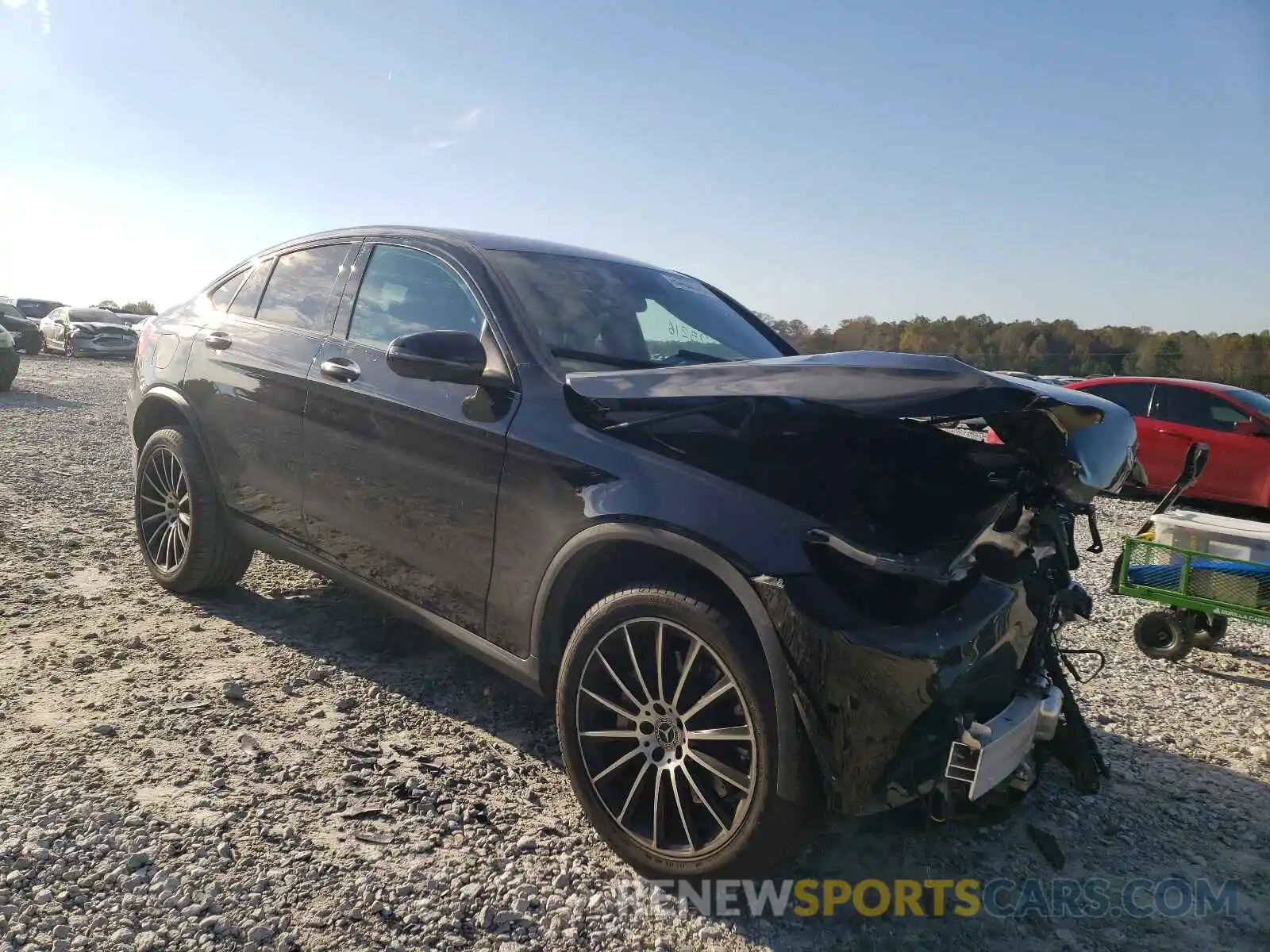 1 Photograph of a damaged car WDC0J4KBXKF636986 MERCEDES-BENZ GLC-CLASS 2019